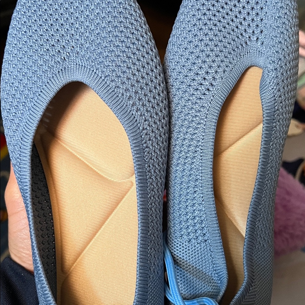 Women's Elegant Gray Knit Loafers